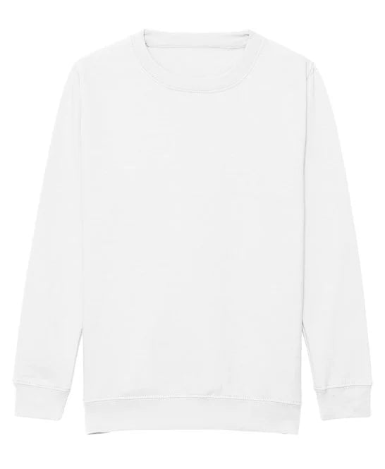 Arctic White JH30J kids sweatshirt