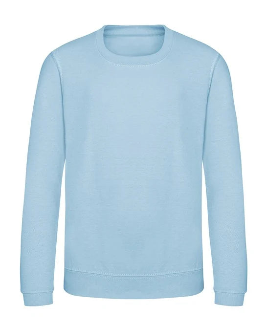 Ice Blue JH30J kids sweatshirt