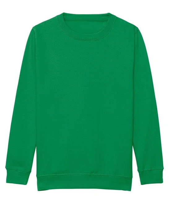 Kelly Green JH30J kids sweatshirt