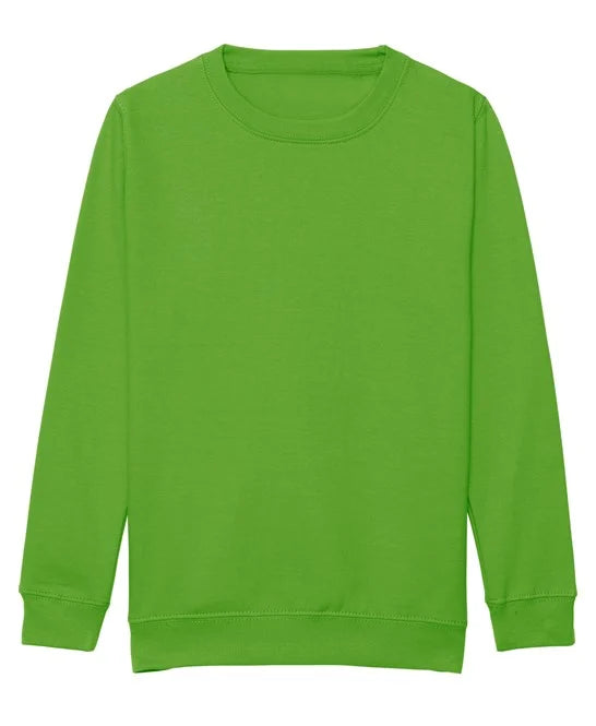 Lime Green JH30J kids sweatshirt