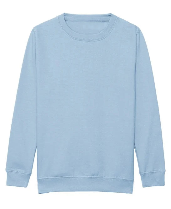 Sky Blue JH30J kids sweatshirt