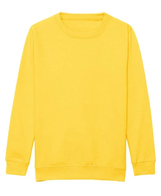 Sun Yellow JH30J kids sweatshirt