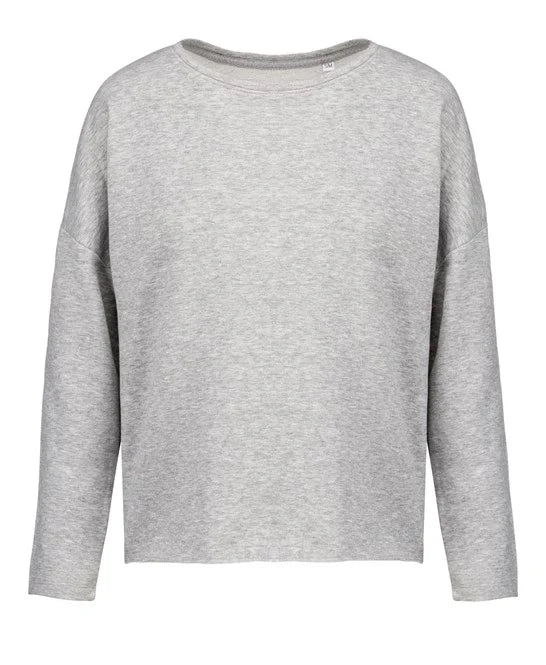 Light Grey Heather KB471 women's sweatshirt