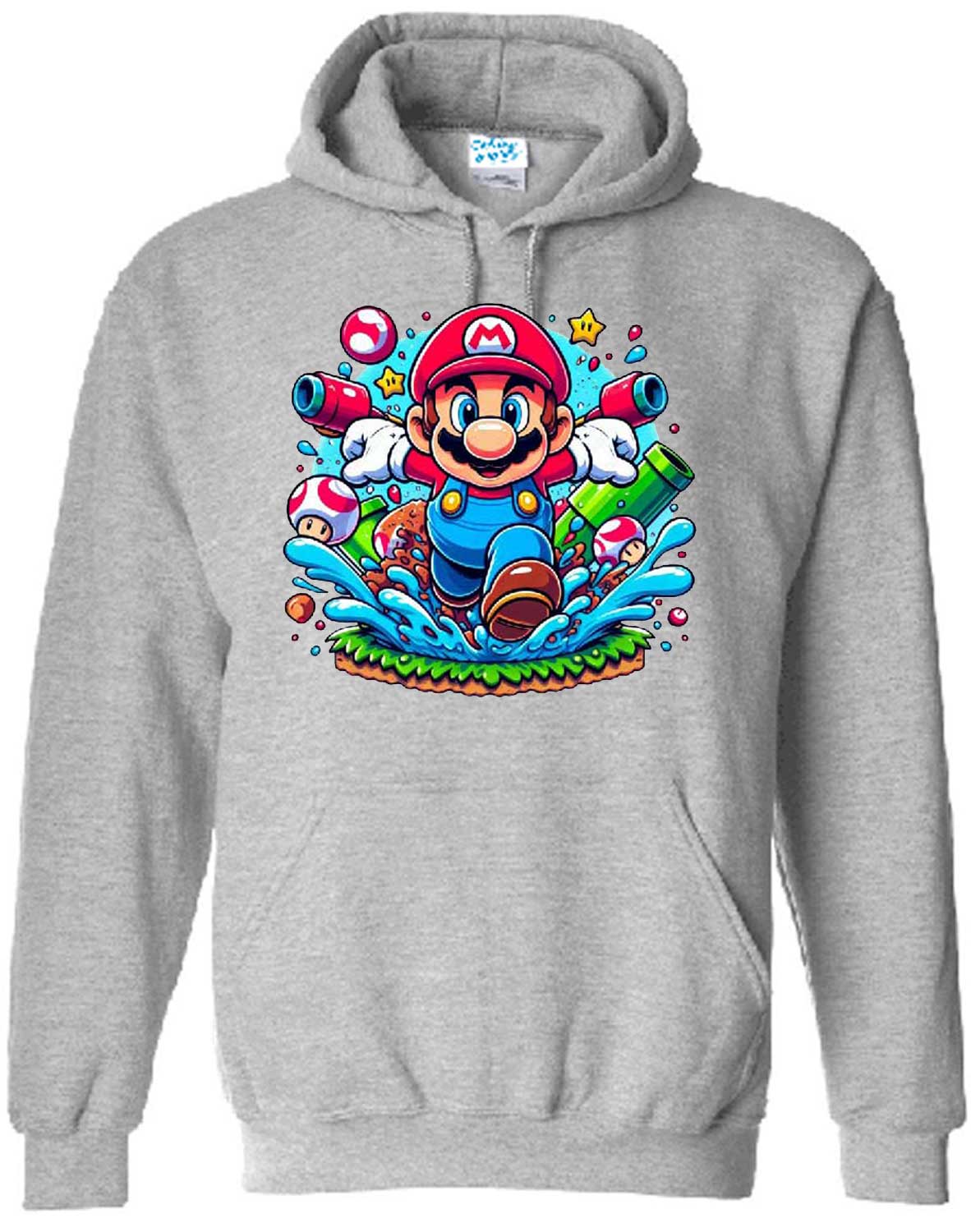 Super Mario Hoodie for Boys | Gaming Hoodie for Kids |