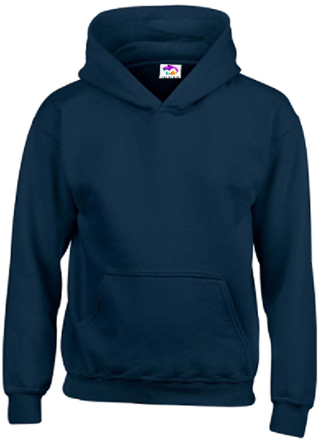 Navy Radiance kids hoodie