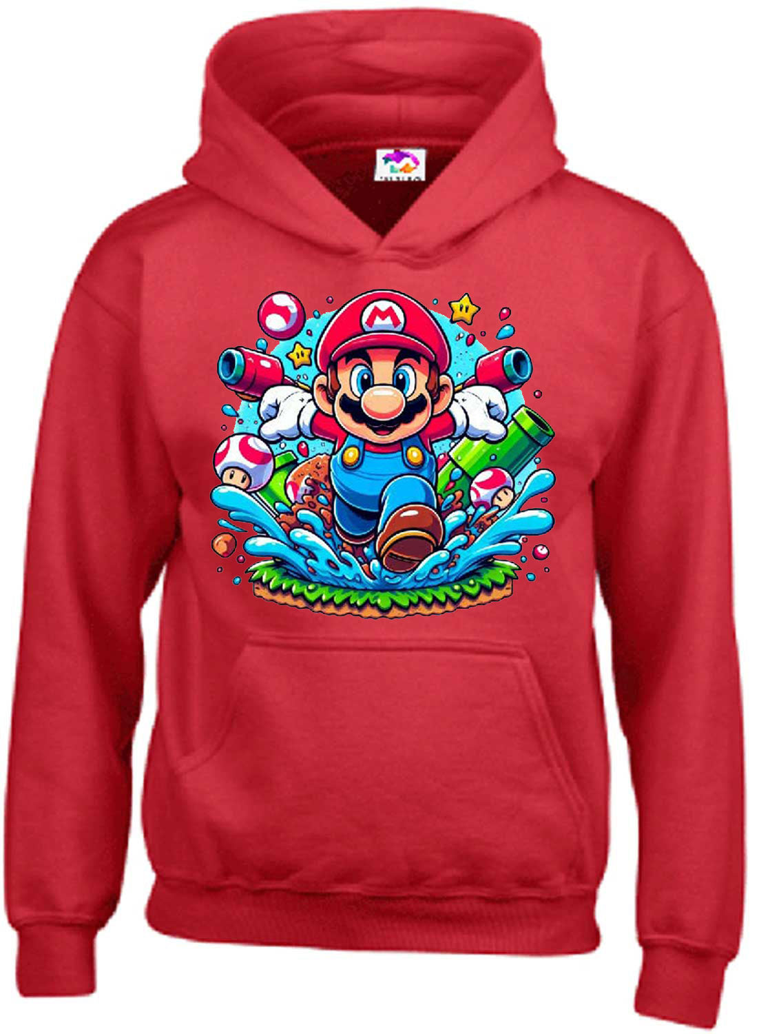 Super Mario Hoodie for Boys | Gaming Hoodie for Kids |