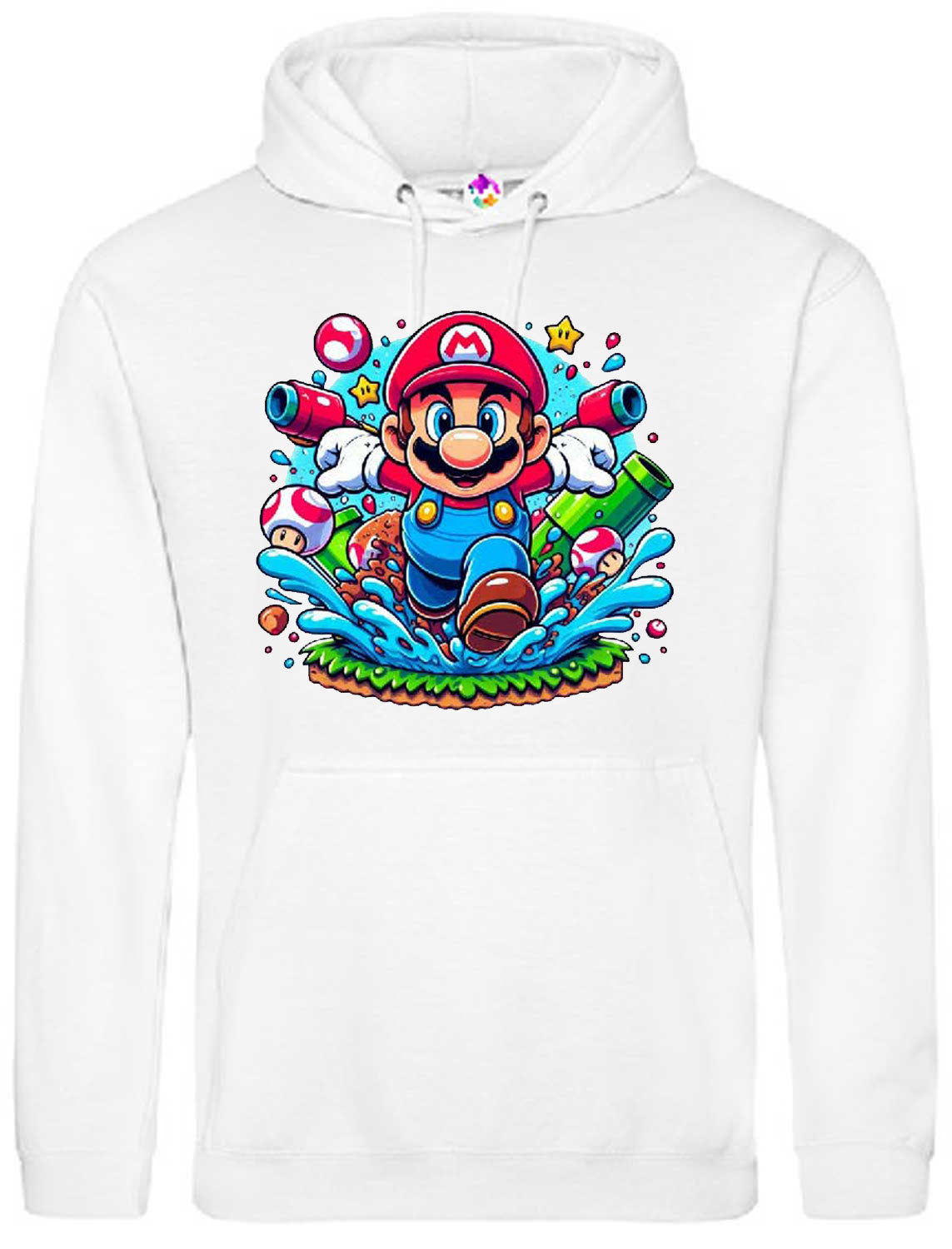 Super Mario Hoodie for Boys | Gaming Hoodie for Kids |