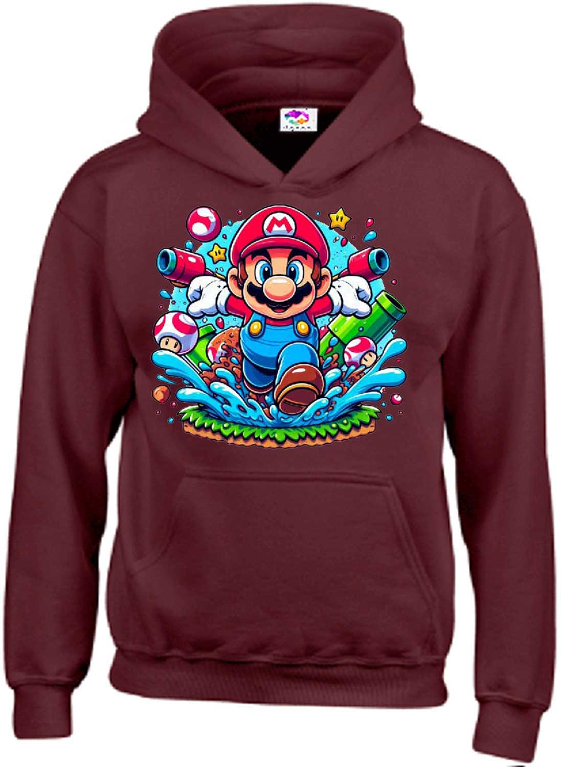 Super Mario Hoodie for Boys | Gaming Hoodie for Kids |