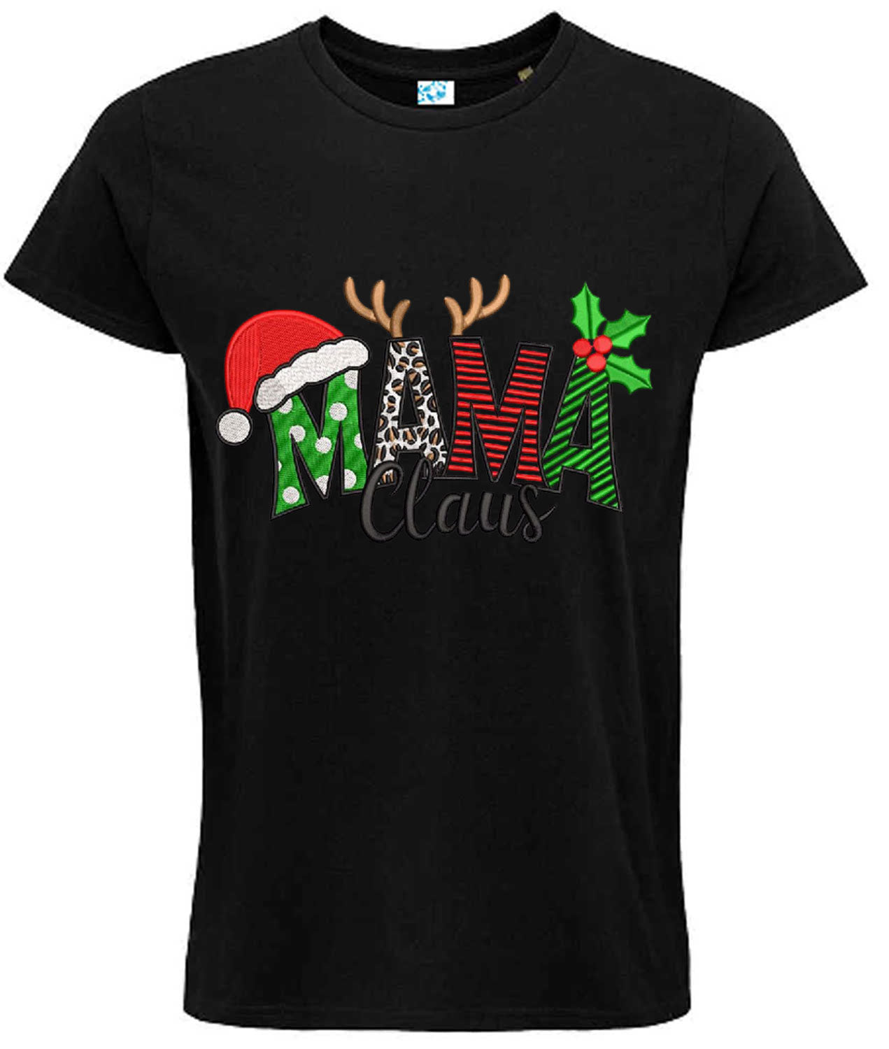 Mama Claus Christmas T-Shirt – Festive & Fun Tee for Moms