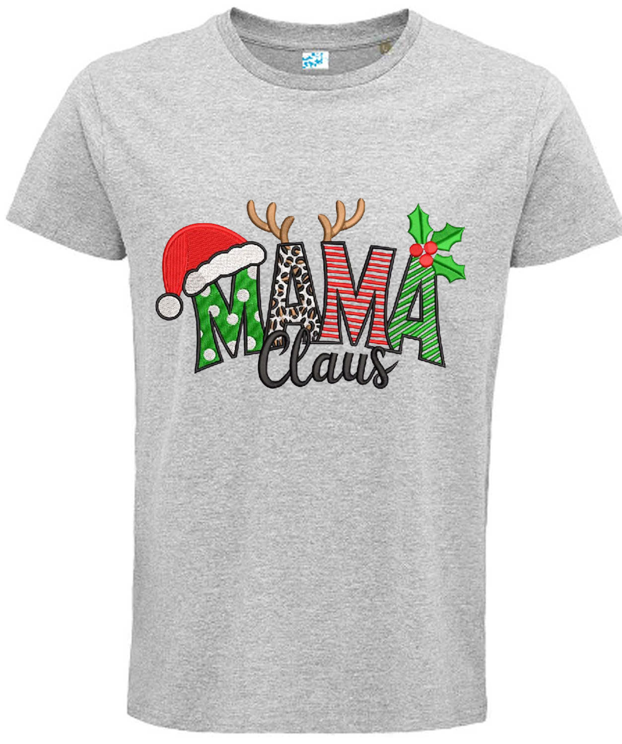 Mama Claus Christmas T-Shirt – Festive & Fun Tee for Moms