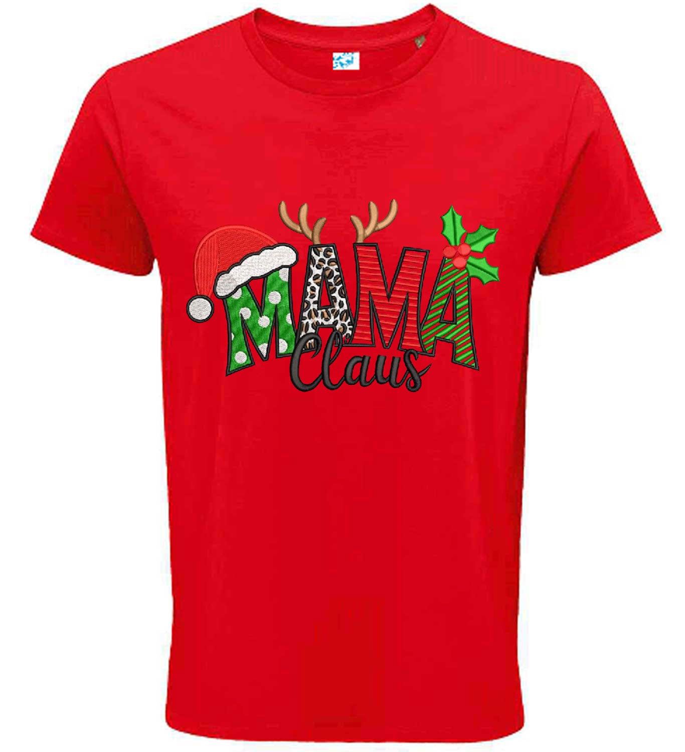 Mama Claus Christmas T-Shirt – Festive & Fun Tee for Moms