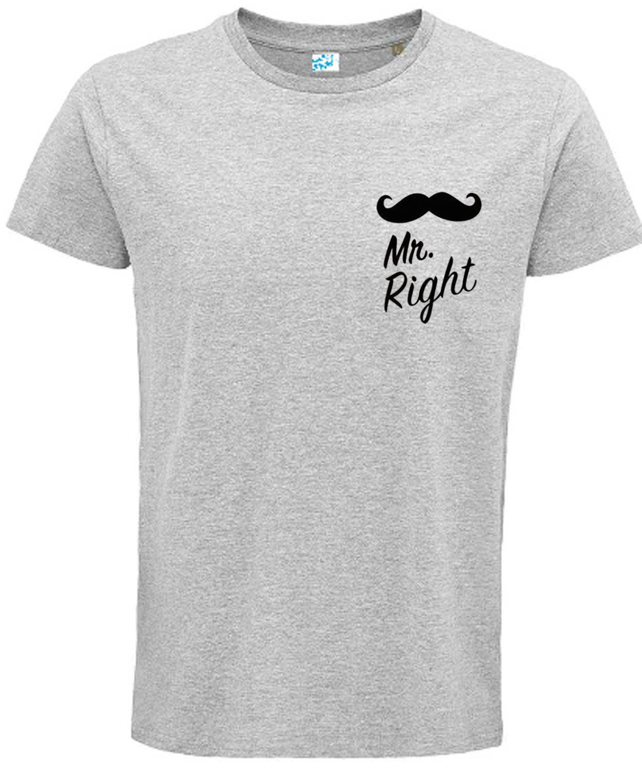 Matching Couple T Shirts – Mr Right Mrs Always Right Romantic Valentine Gift