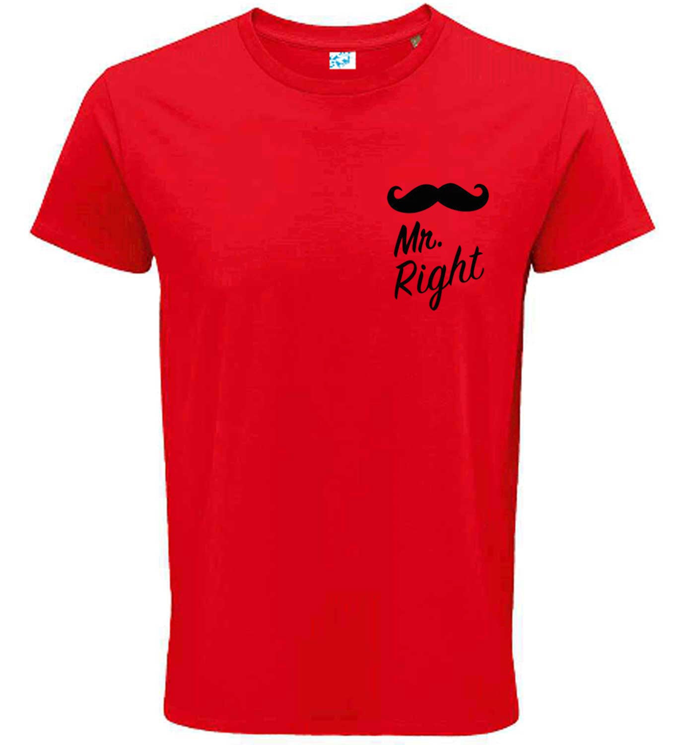 Matching Couple T Shirts – Mr Right Mrs Always Right Romantic Valentine Gift