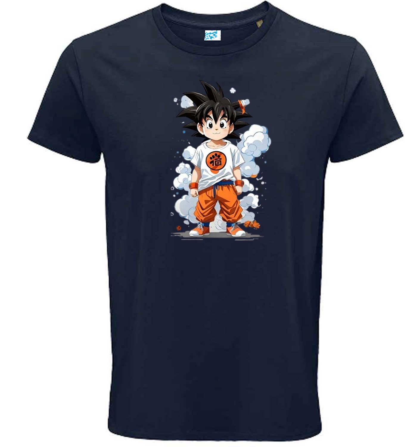 Cute Goku Inspired Anime T-Shirt D4
