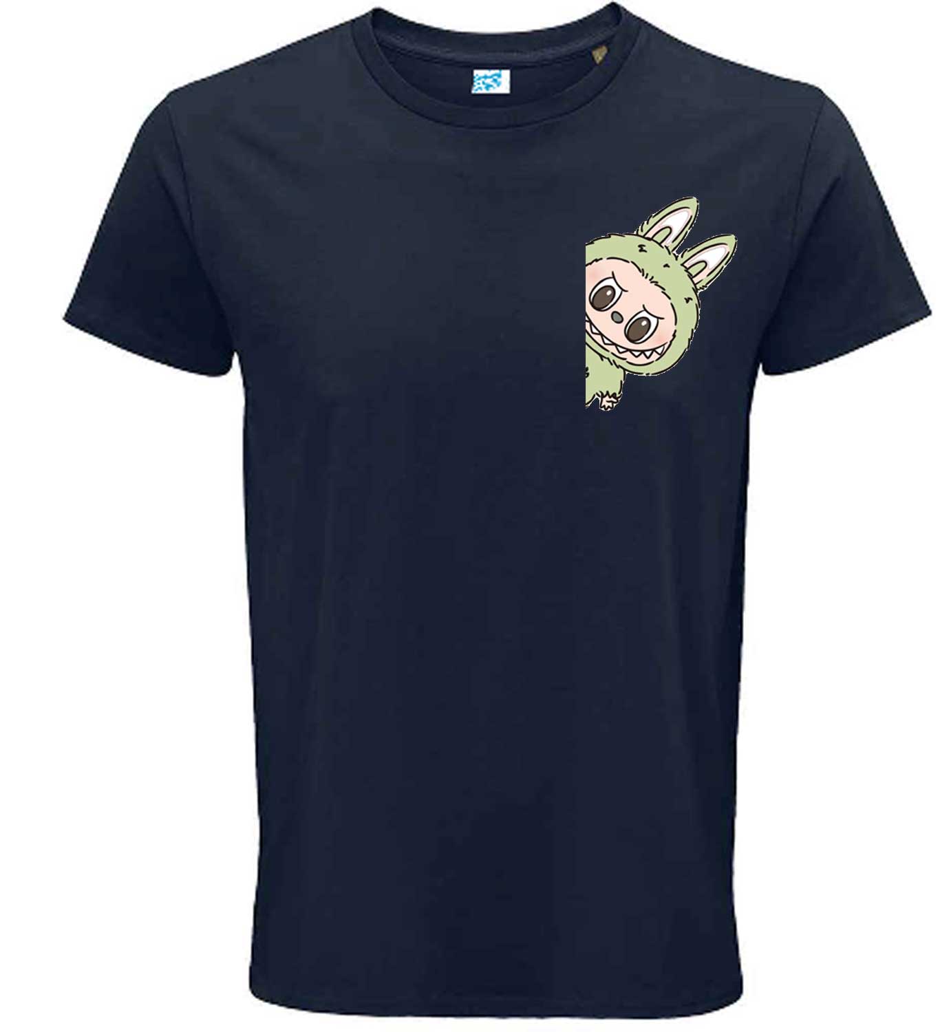 Labubu Peeking T-Shirt – Cute Meets Cool D2