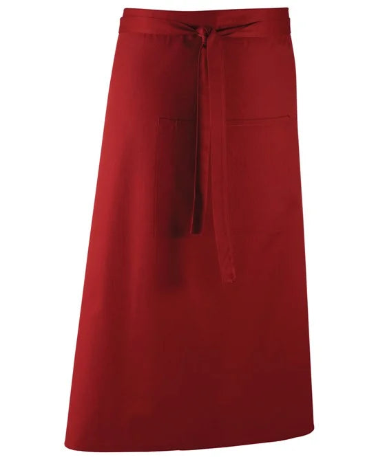 Burgundy PR158 apron