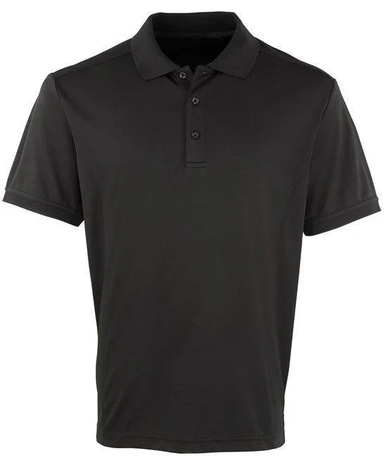 Black men's polo shirt