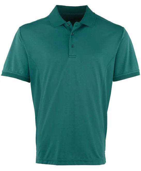 Bottle Green men's polo shirt