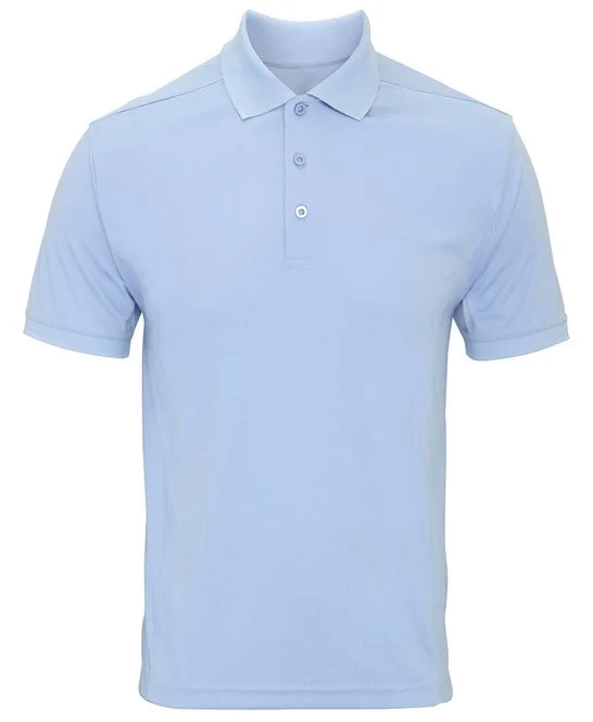 Light Blue men's polo shirt