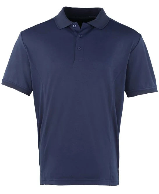 Navy men's polo shirt