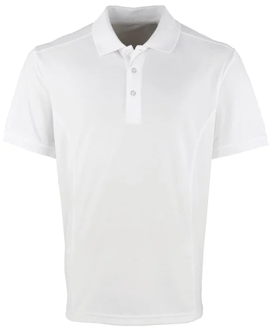 White men's polo shirt
