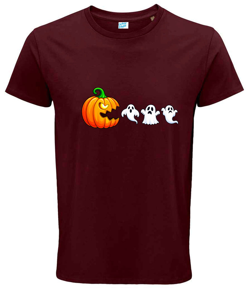 Funny Halloween Shirts for Women Kids Men Pumpkin Ghosts T-Shirt