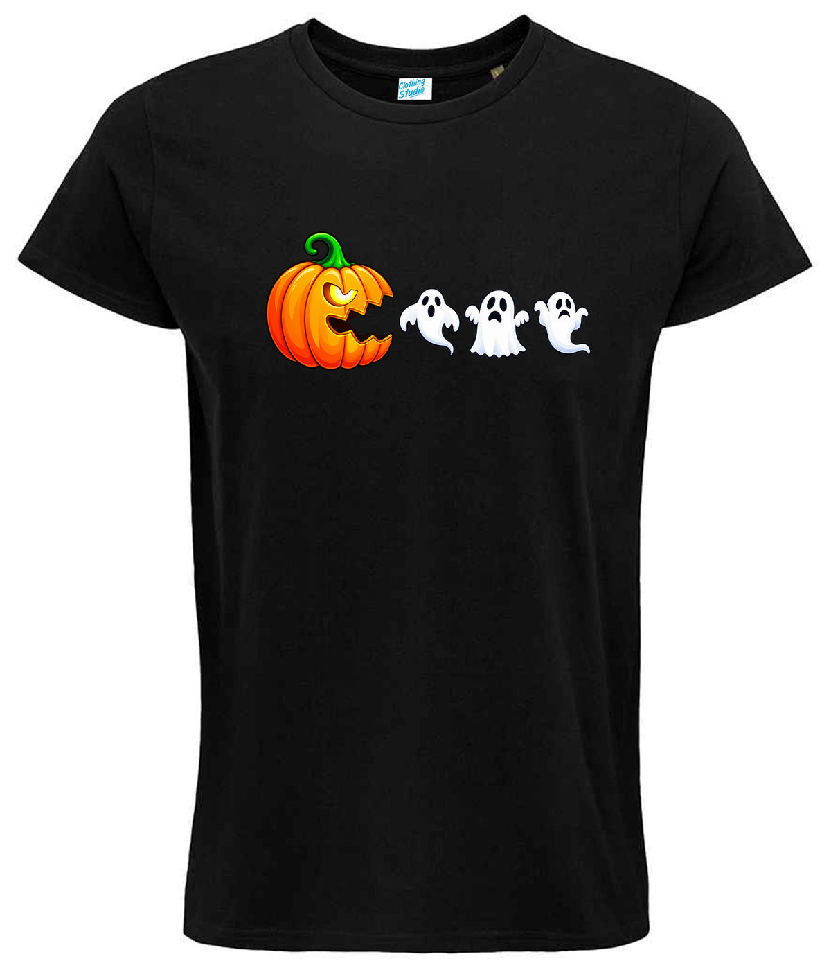 Funny Halloween Shirts for Women Kids Men Pumpkin Ghosts T-Shirt