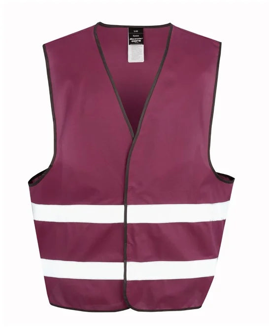 Burgundy R200X high visibility vest