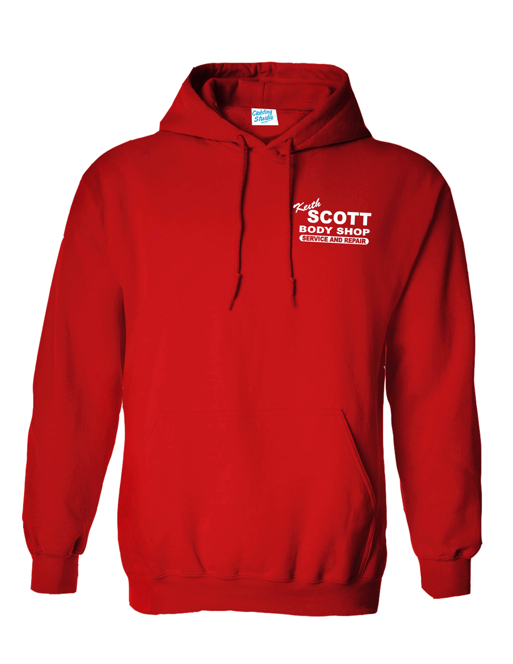 Customised Keith Scott Body Shop On Demand Hoodies