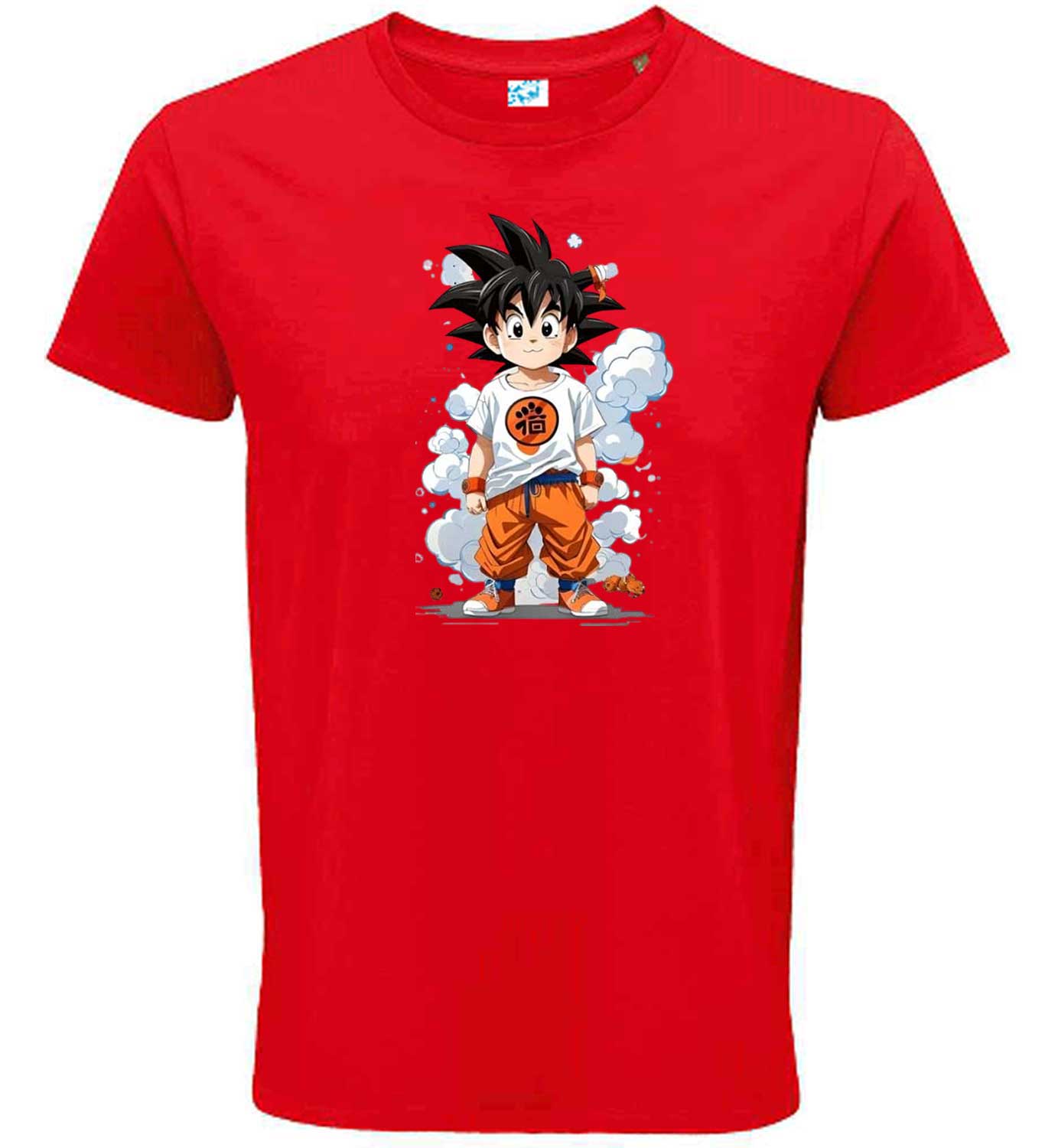 Cute Goku Inspired Anime T-Shirt D4