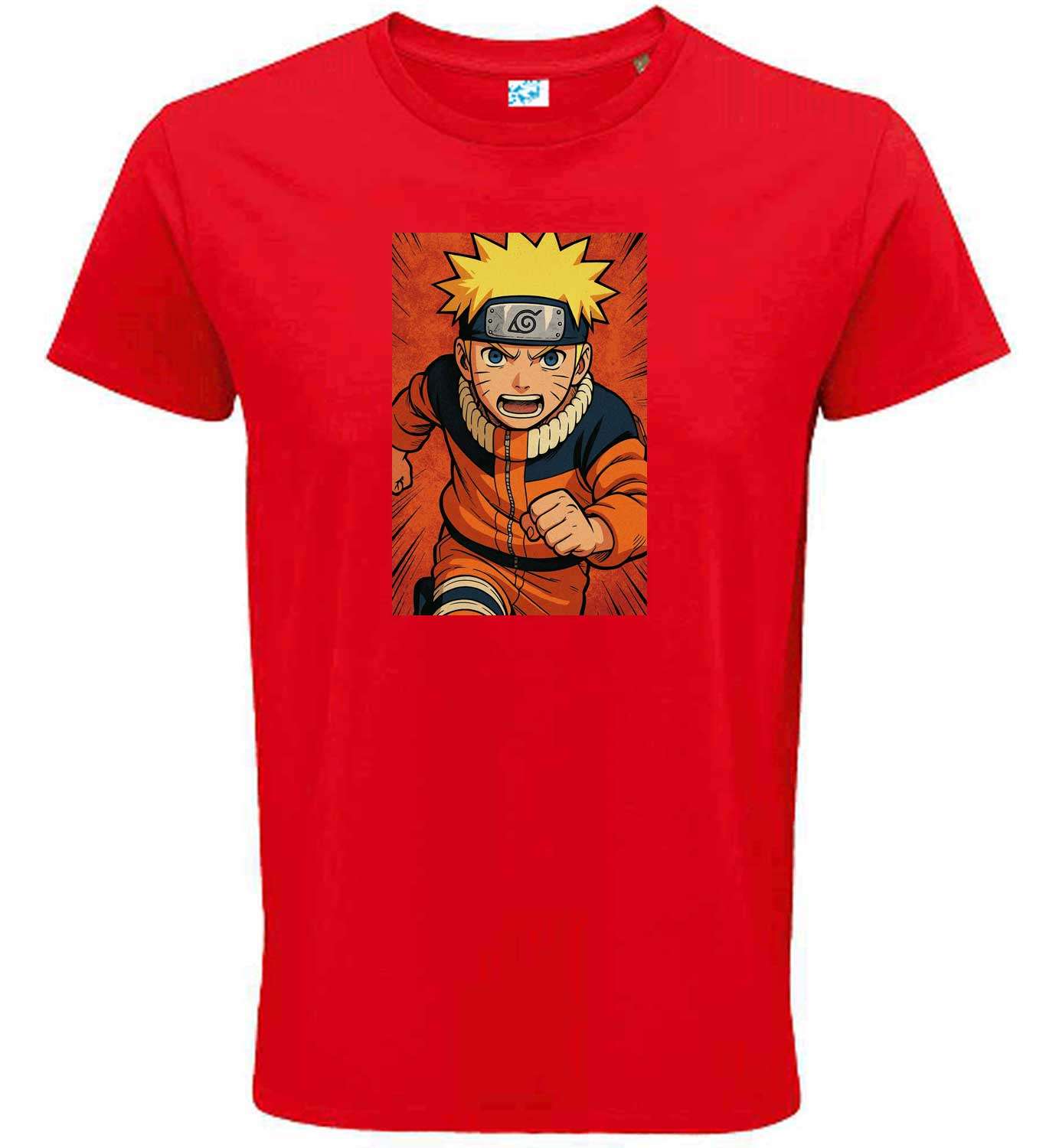 Naruto Running Graphic T-Shirt Design 2