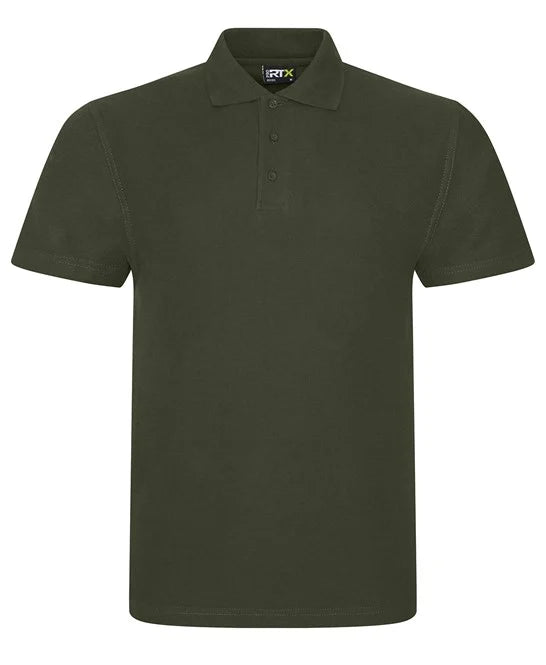 Khaki men's polo shirt