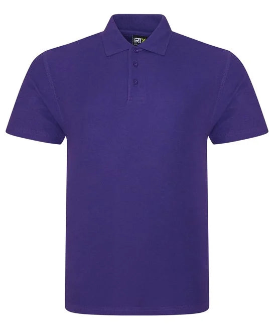 Purple men's polo shirt