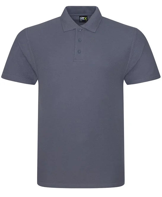 Solid Grey men's polo shirt