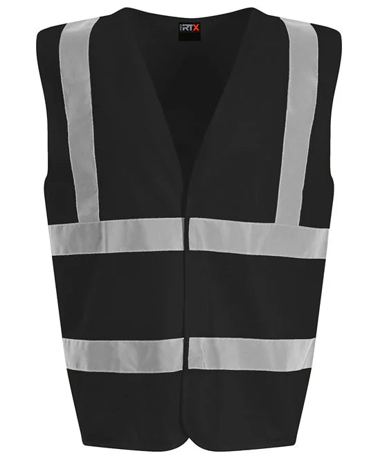Black RX700 high visibility vest