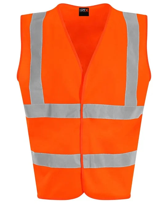 HV Orange RX700 high visibility vest