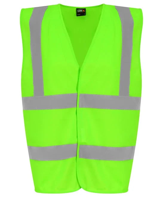 Lime RX700 high visibility vest