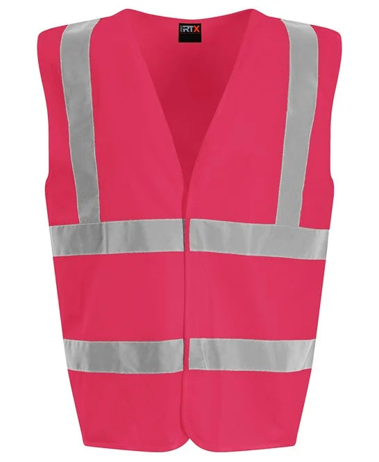 Pink RX700 high visibility vest