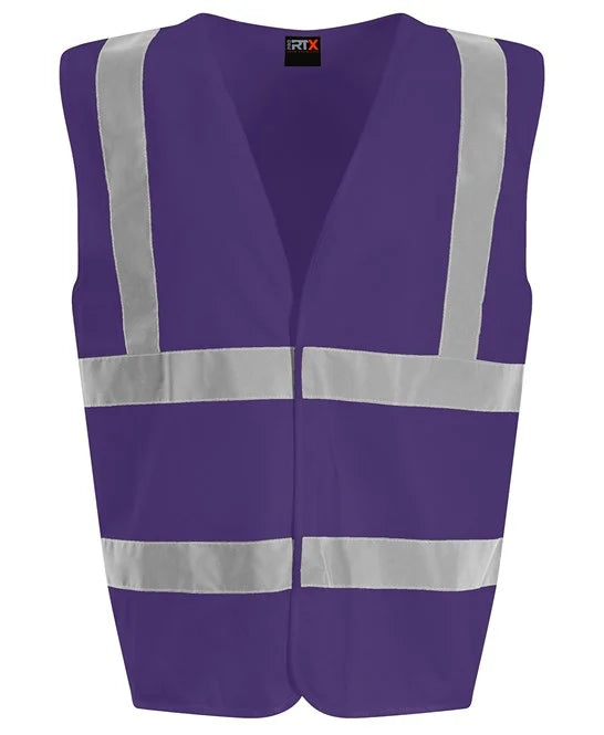 Purple RX700 high visibility vest