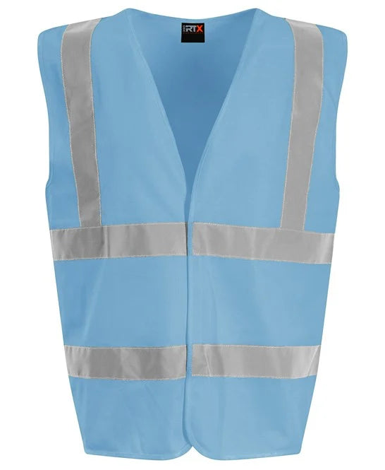 Sky Blue RX700 high visibility vest