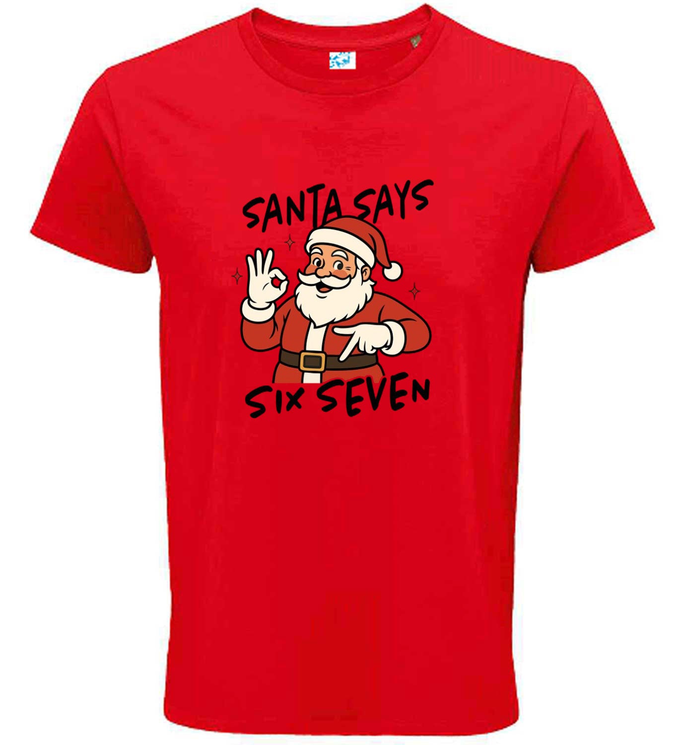 Santa Says 67 Christmas T-Shirt | Funny Holiday Graphic Tee | Festive Streetwear Shirt