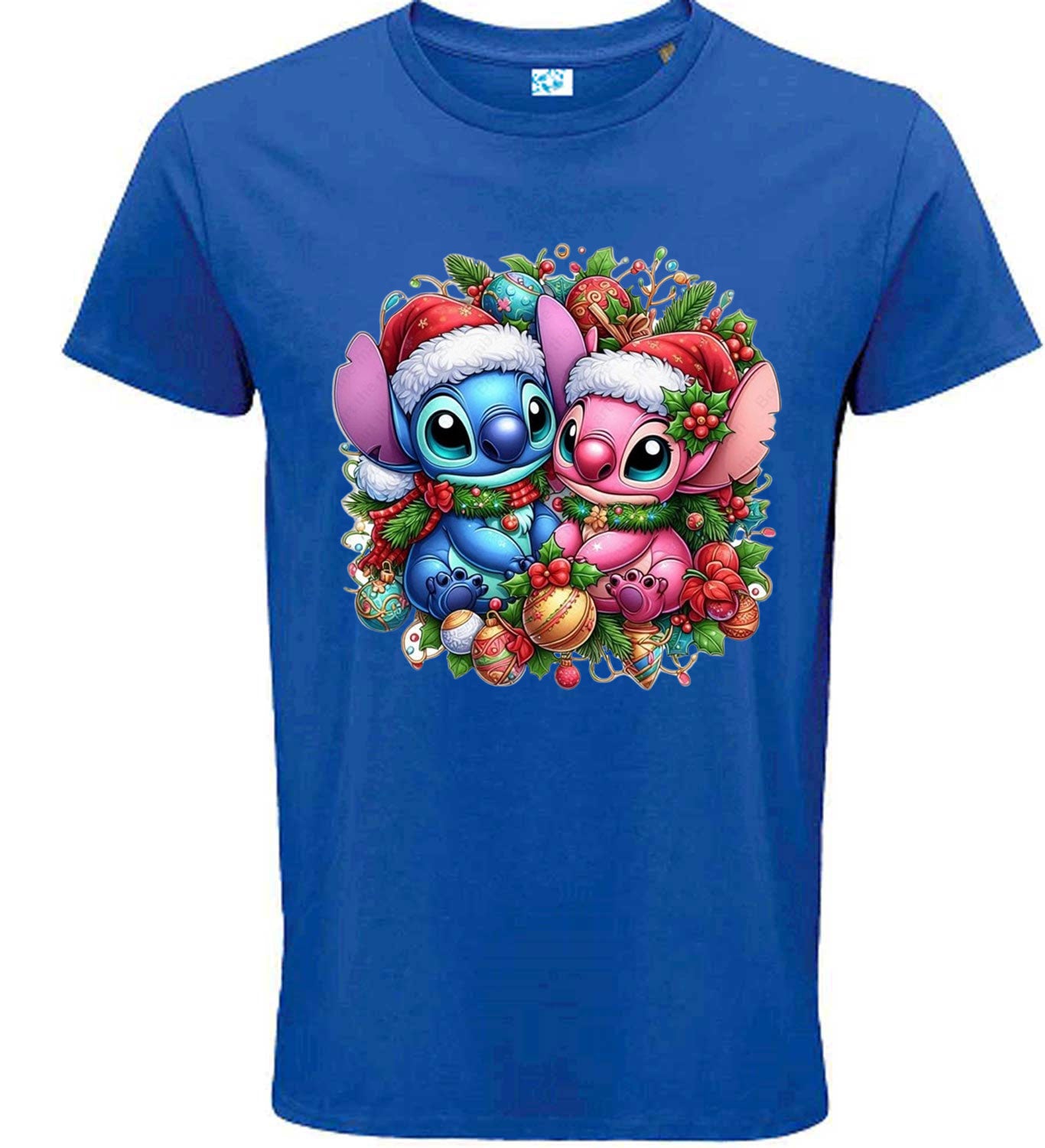 Stitch Christmas T-Shirt – Festive Holiday Tee for Disney Fans