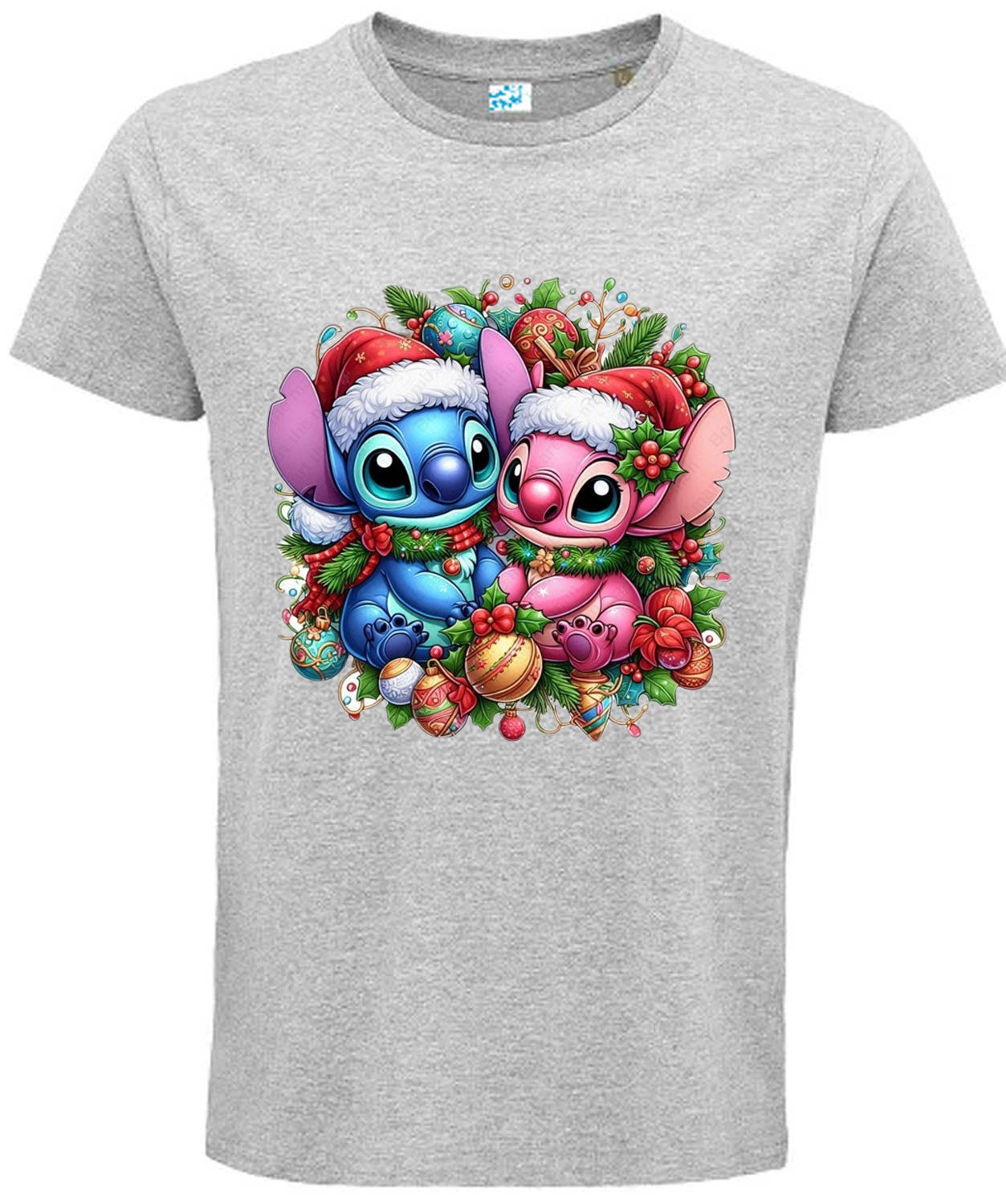Stitch Christmas T-Shirt – Festive Holiday Tee for Disney Fans