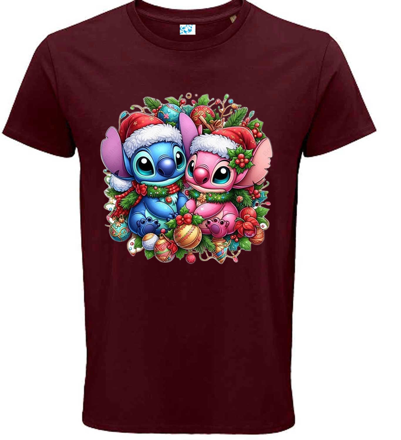 Stitch Christmas T-Shirt – Festive Holiday Tee for Disney Fans
