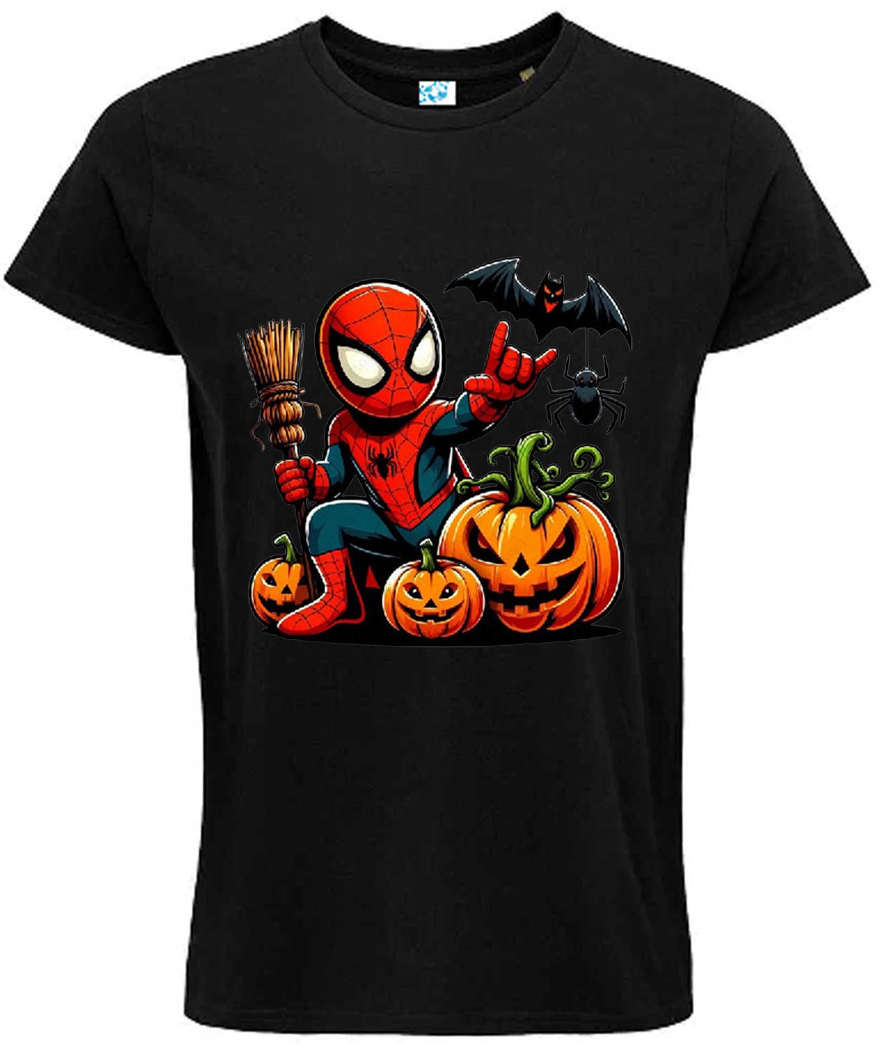 Spider Human Themed Halloween T-Shirt