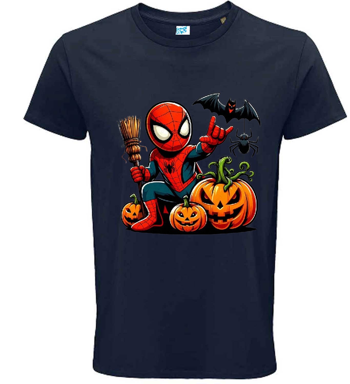 Spider Human Themed Halloween T-Shirt