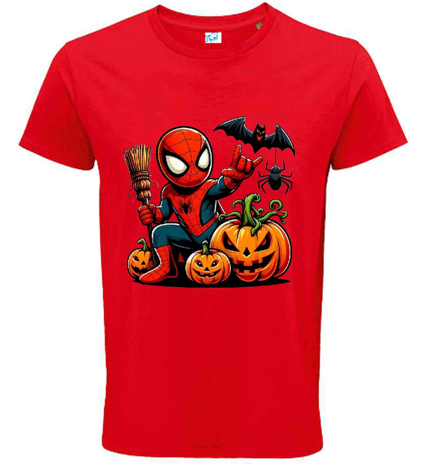 Spider Human Themed Halloween T-Shirt