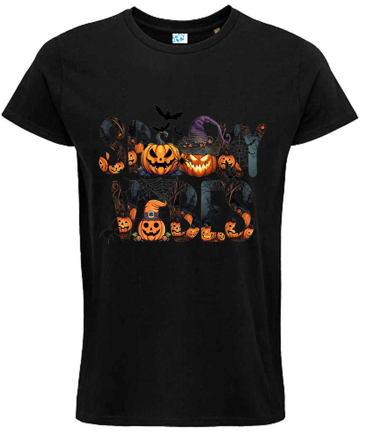 Spooky Vibes Halloween Themed T-Shirt