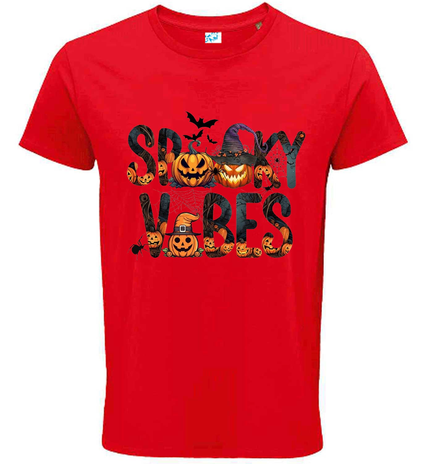 Spooky Vibes Halloween Themed T-Shirt