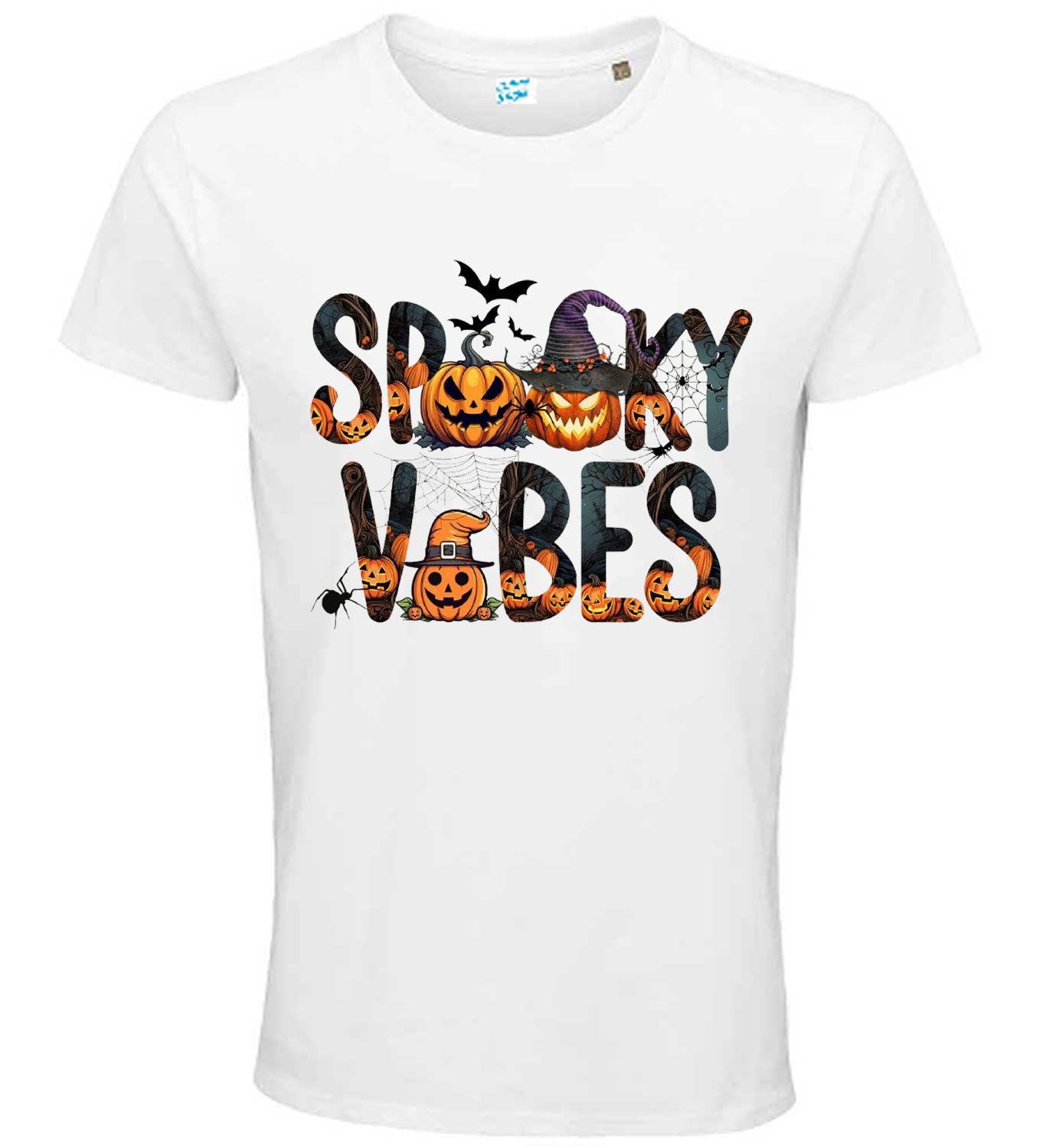Spooky Vibes Halloween Themed T-Shirt